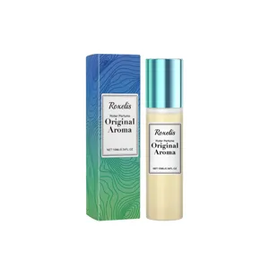 Άρωμα Roller Amber Tonka με ματ μπουκάλι 10ml και κομψό κουτί δώρου με διαβάθμιση