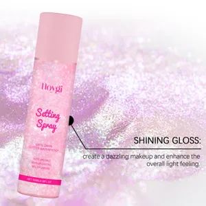 Spray fissante per trucco con brillantini HOYGI vista dettagliata, lunga durata.