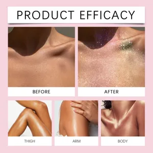 Spray fissante trucco corpo brillante luminoso finitura lunga durata idratante cosmetico