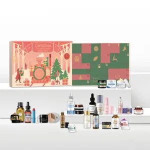 Coffret Cadeau de Soin de la Peau Calendrier de l Avent de Noel avec Serums et Cremes Top