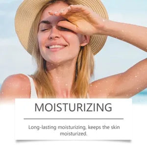 Shimmering body bronzer glitter oil effect on model's skin for long-lasting hydration