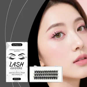 lumavire individual lash clusters for natural volume and professional application