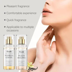 Serum parfum cheveux 100ml vanille cacao pêche oolong spray nourrissant parfumé tous types de cheveux