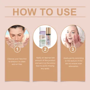 Guía detallada paso a paso sobre cómo usar la crema de base correctora de tres colores