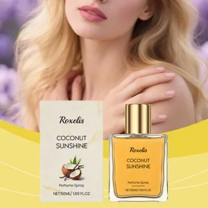 Profumo spray alla vaniglia e cocco da 50ml a lunga durata per uso quotidiano e appuntamenti