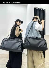 Grand sac de voyage de sport pour hommes imperméable fitness bandoulière sac de sport