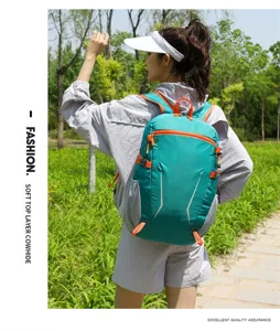 Lightweight waterproof hiking backpack suitable for outdoor sports and travel use.