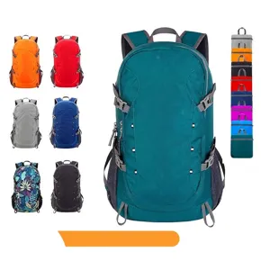 Large Capacity Lightweight Foldable Backpack Outdoor Camping Hiking Bag Waterproof Breathable Sports Backpack Cycling Travel Daypack For Men Women