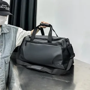 Grand sac de voyage de sport pour homme imperméable sac à bandoulière fitness week-end.