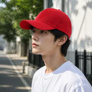 Solid Color Closed Baseball Cap Unisex High Elasticity Casual Sun Protection Hat Outdoor