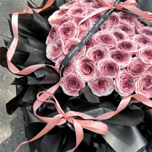 Valentinstag Geschenk Seifenrosen Blumenstrauß für Freundin Geburtstag romantisch!