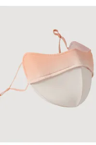 Mascarilla de protección solar 3D degradada con esquinas oculares, nailon seda de hielo para verano UV.