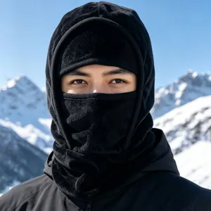 Polar Fleece Sturmhaube Hoed Winddicht Volledig Gezichtsmasker Thermische Nekwarmer Muts Voor Winter Fietsen Skiën Outdoor Sporten Unisex