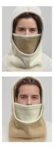 Winter thermal fleece balaclava hood windproof face mask for outdoor cycling skiing.