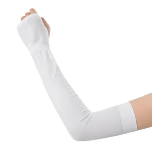 Manchettes rafraîchissantes anti-UV pour femmes, protège-bras respirant pour cyclisme.