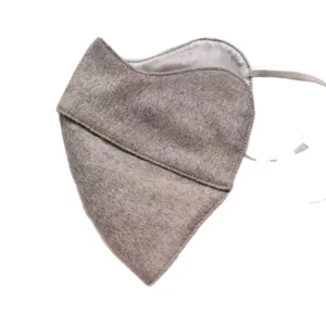 Thickened wool blend warm 3D face mask for women winter cold proof stylish slim fit design.