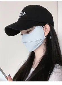3D ice silk sun protection face mask UV blocking anti-uv eye corner cover breathable