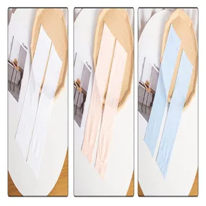 Close-up details of summer ice cooling UV protection arm sleeves in three solid colors.