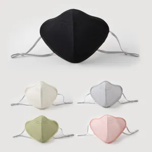 Thickened windproof dustproof warm face mask in multiple colors, fashion velvet design.