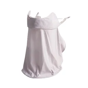 Women UV protection face mask breathable sun shield neck cover for outdoor cycling summer.