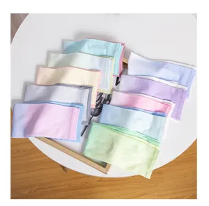 Gradient ice silk sun protection arm sleeves for outdoor sports, UV protection cool arm covers.