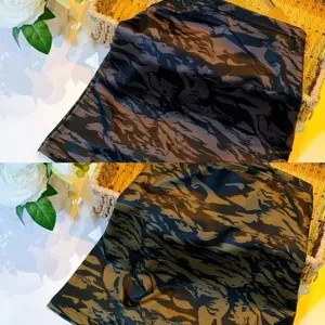Outdoor cycling sun protection face mask ice silk material breathable neck cover detail view