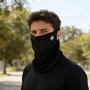Maschera viso protezione solare estate seta di ghiaccio traspirante ciclismo scaldacollo