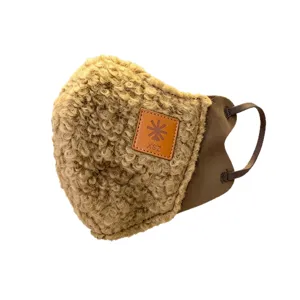 Mascarilla facial termica de forro polar 3D para ciclismo de invierno y calor al aire libre