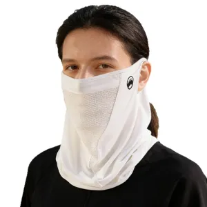 Maschera protezione solare estiva ghiaccio seta traspirante anti UV protezione collo