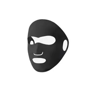 Masque de protection UV noir intégral pour la course, la randonnée et l'alpinisme.