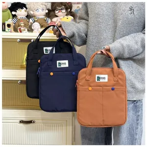 Trois couleurs de sacs à main décontractés pour ordinateurs et tablettes 11-14