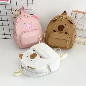 Süßer Bär Tierform Rucksack Für Damen Süße Mädchen Student Schultasche Mode Lässige Reisen Nylon Rucksack