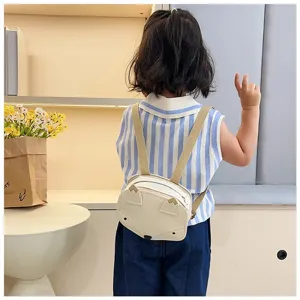 Cute cartoon fox mini backpack for toddlers, stylish children schoolbag for outings
