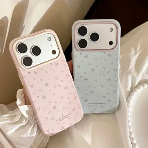 Θήκη Τηλεφώνου TPU με Φρέσκα Λουλούδια για iPhone 17 16 15 14 13 Pro Max Αντικραδασμικό Μαλακό Προστατευτικό Κάλυμμα με Λουλουδάτο Μοτίβο