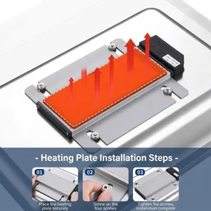 Installation guide for electric heating plate of stainless steel hotel buffet stove