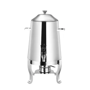 Stainless Steel Buffet Beverage Dispenser Juice Chafing Dish Coffee Milk Dispenser Hot Drink Urn For Commercial Catering Hotel Restaurant