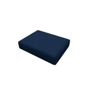 Waterproof navy blue Oxford cloth outdoor sofa seat cushion cover for garden furniture