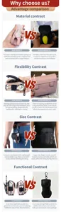 Detaillierter Vergleich der Material-, Größen- und Funktionsmerkmale der Golfballtasche