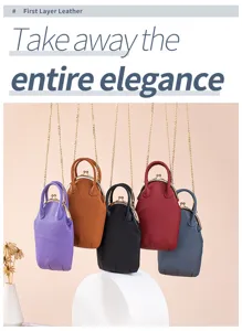 Ομάδα πολύχρωμων δερμάτινων τσαντών χιαστί με σχέδιο λίτσι και χρυσές αλυσίδες