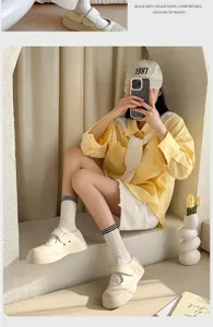 Calze medie da donna stile JK Lolita con delicato pizzo e righe per primavera e estate.