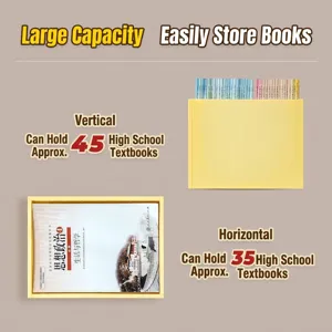 Under-desk mobile plastic storage box for books with large capacity and wheels