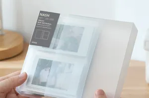 High-quality translucent 3-inch 4-grid photo album for Instax cards with 160 pockets