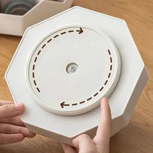 Porte-stylo rotatif à 360 degrés et base d'organisateur de bureau pour fournitures