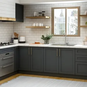 Self-adhesive 3D tile wallpaper kitchen wall sticker waterproof oil-proof home decor main