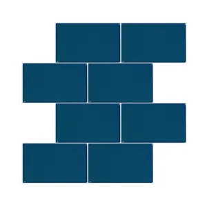 3D Peel And Stick Backsplash Tiles Thick Gel Wall Stickers Waterproof Self Adhesive Subway Mosaic Tiles For Kitchen Bathroom Renovation