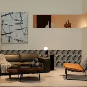 carta da parati mattone 3d autoadesiva impermeabile adesivo murale soggiorno vista principale