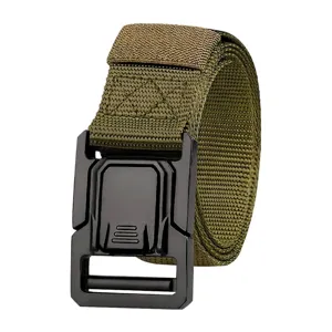 Militaire tactische nylon riem voor heren met snelkoppelingsgesp van aluminiumlegering
