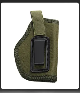 Detailansicht eines armeegetreuen taktischen IWB-Holsters aus Nylon mit Gürtelclip-Befestigung