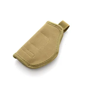 Hochwertiges, sandfarbenes taktisches IWB-Holster für das verdeckte Tragen im Freien