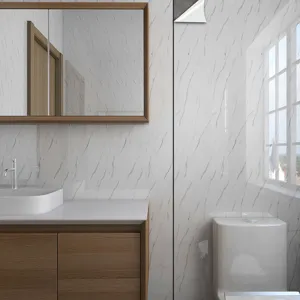 Zelfklevend waterdicht marmer behang muursticker voor keuken en badkamer decoratie